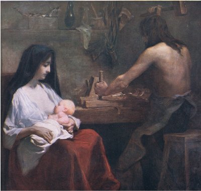 De Heilige Familie, Bibbys Jaarboek, 1916-17 door Willy Martens