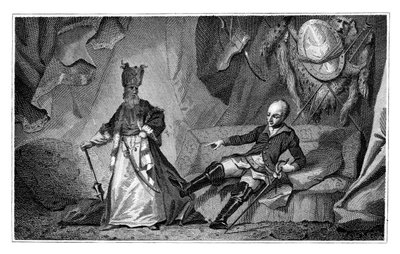 Karel XII van Zweden en de Grootvizier, 1709-1713 door Wilson
