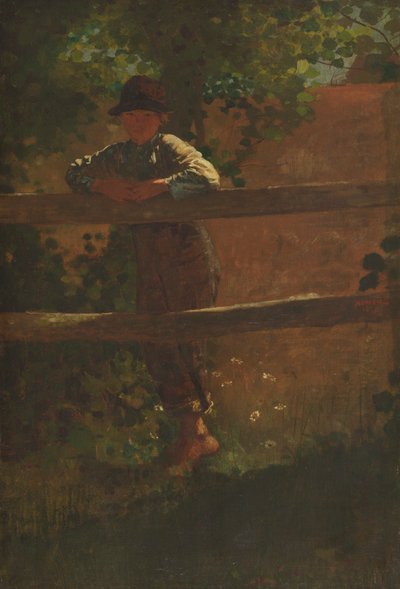 Een plattelandsjongen door Winslow Homer