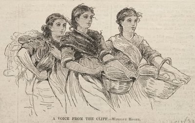 Een Stem van de Klif door Winslow Homer