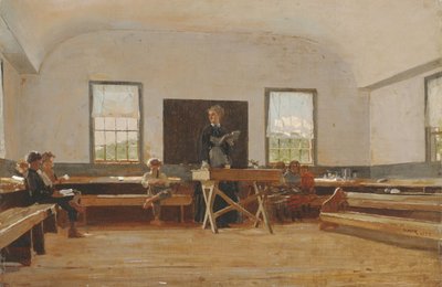 Landschool door Winslow Homer