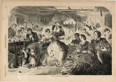 Herfstspellen-de appel-bij door Winslow Homer