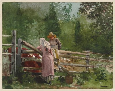  door Winslow Homer