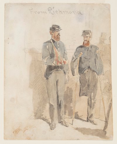 Vanuit Richmond door Winslow Homer