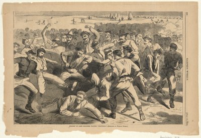 Vakantie in het kamp door Winslow Homer