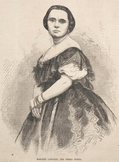 Madame Laborde, de Prima Donna door Winslow Homer