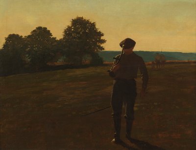 Man met een Zeis door Winslow Homer