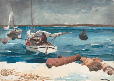 Nassau, 1899 door Winslow Homer