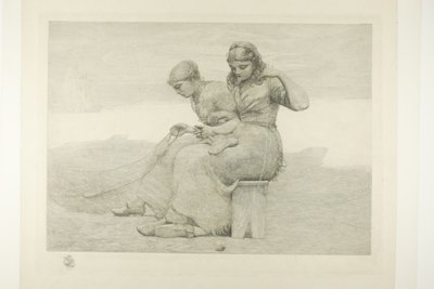 Net Menders door Winslow Homer
