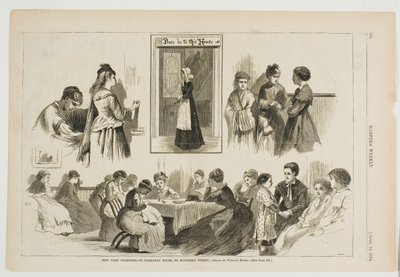 New York Charities-St Barnabas House, Mulberry Street 304 door Winslow Homer