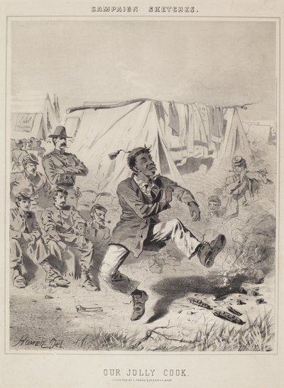 Onze vrolijke kok (Campagneschetsen) door Winslow Homer