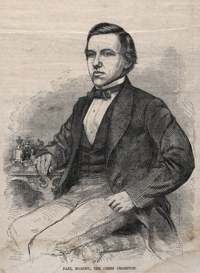 Paul Morphy, De Schaakkampioen, 1859 door Winslow Homer