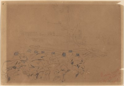 Opstandige Werken bij Yorktown, 1862 door Winslow Homer