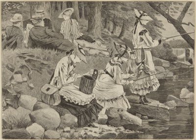 Het visgezelschap door Winslow Homer