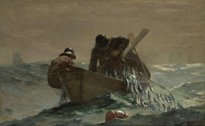 Het Haringnet door Winslow Homer