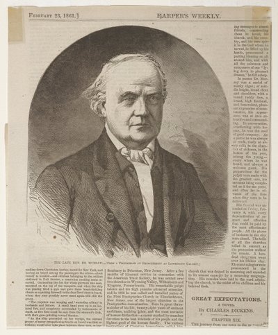 De overleden eerwaarde dr. Murray door Winslow Homer