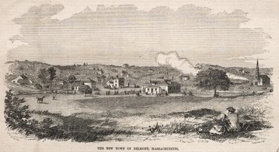 De nieuwe stad Belmont, Massachusetts door Winslow Homer