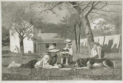 De middagpauze door Winslow Homer