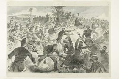 De oorlog voor de Unie, 1862 - Een bajonetaanval door Winslow Homer