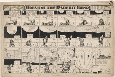 Droom van de Rarebit Fiend: Hier Komt Washington door Winsor McCay