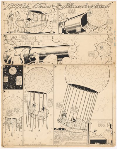 Little Nemo in Slumberland: "Ik vind dit niet leuk, niet een klein beetje, niet een klein beetje" door Winsor McCay