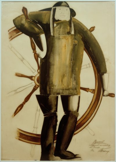 Stuurman door Wladimir Jewgrafowitsch Tatlin