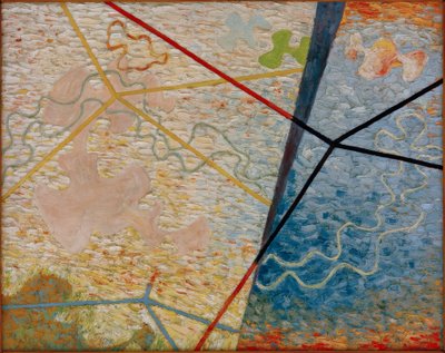Nabeeld van licht - Landschap (Compositie, Nabeeld, Ra door Wladyslaw Strzeminski