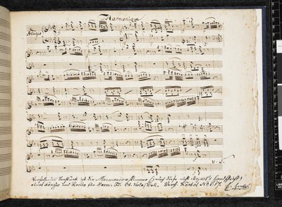 Adagio en Rondo in C mineur/majeur voor armonica, fluit, hobo, altviool en cello door Wolfgang Amadeus Mozart