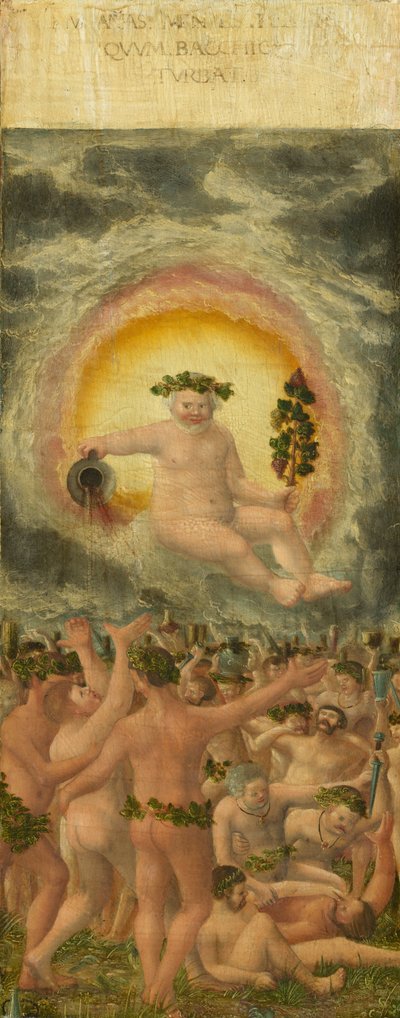 De heerschappij van Bacchus [linker paneel] door Workshop of Albrecht Altdorfer