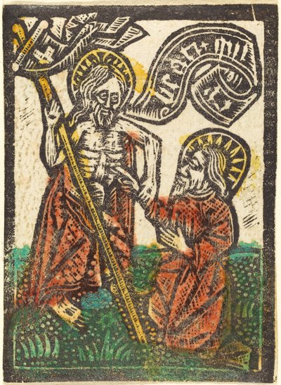 Christus Verschijnt aan Thomas door Workshop of Master of the Aachen Madonna