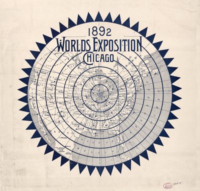 Wereldtentoonstelling 1892, Chicago. LOC 2010587003 door World