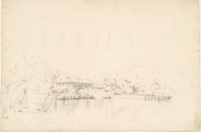 Meerhuizen door Worthington Whittredge