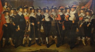Officieren en Wachters van de Compagnie van Kolonel Herman Herbertsz. door Wouter Crabeth II