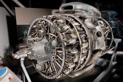 Wright Turbo-Cyclone 18R-3350-TC 972TC18DA2, 2-rij, Radiale Motor, 1952 door Wright Aeronautical