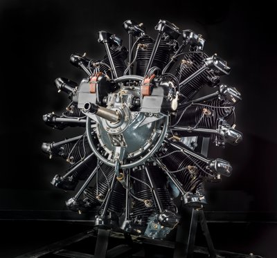 Wright Whirlwind R-790-A J-5 Radiale 9-motor, jaren 1920 door Wright Aeronautical