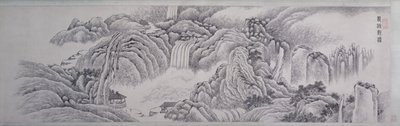 De watervallen bekijken in Longqiu door Xi Dai
