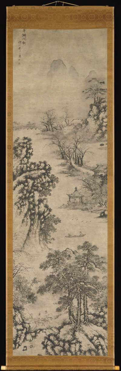 Landschappen van de vier seizoenen, gedateerd 1560 door Xie Shichen