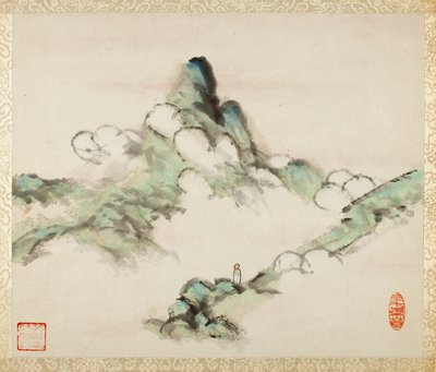 Landschappen voor Liu Songfu door Xugu