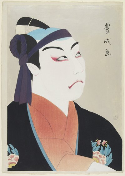 Acteur Matsumoto Kōshirō VII als Sukeroku, 1920 door Yamamura Koka