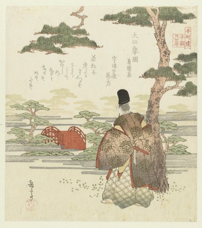 Vierentwintig Japanse voorbeelden van kinderlijke gehoorzaamheid voor de Honchôren door Yashima Gakutei