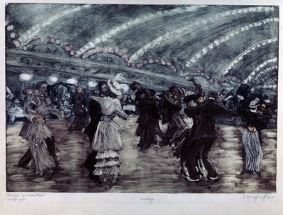 Tango dans in Luna Park door Yelisaveta Sergeyevna Kruglikova