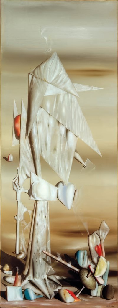 vuurtoren door Yves Tanguy