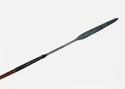 Assegai gevonden in de buurt van het lichaam van de Prins Imperial door Zulu