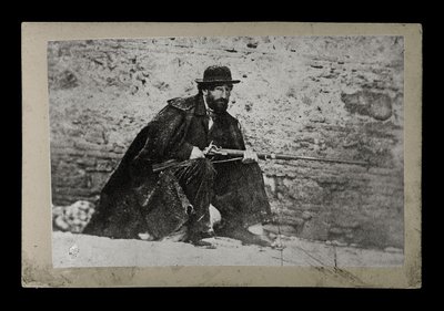BRIGAND Portret van Francesco Fasanella bekend als Tinna 1860 door . .