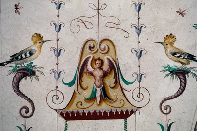 Vogels (detail) door Georg Carl Heinrich Dollmann