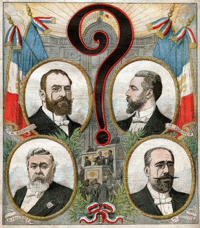 Presidentsverkiezing van 1906 door Ferdinand Georg Waldmuller