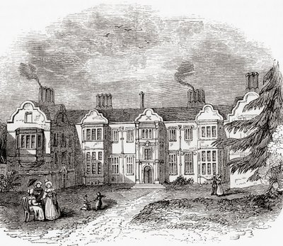 Ladye Place, Hurley, Berkshire, Engeland, begin 19e eeuw door . .