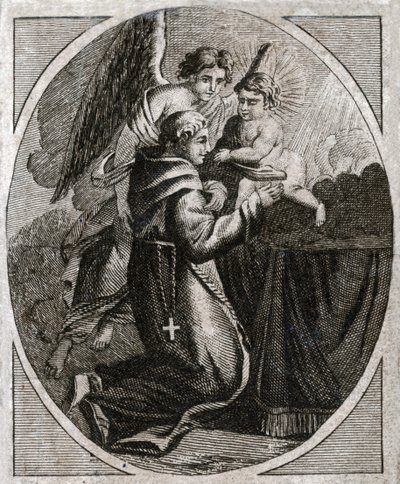 Sint Antonius van Padua door . .