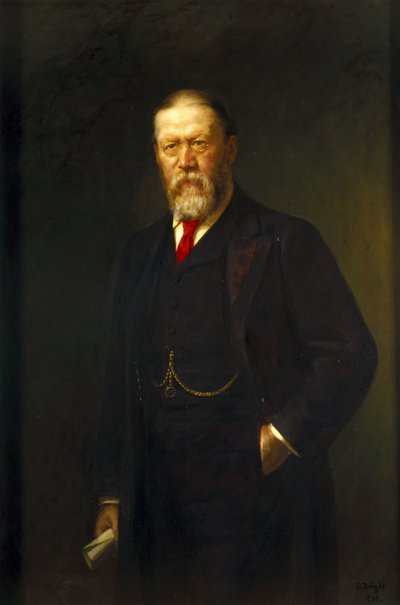 Sir William Henry Preece, Welshe elektrotechnicus door Ferdinand Georg Waldmuller