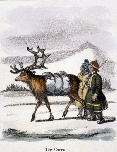 De vervoerder, c 1845 door Frederick (attr. to) Barnard